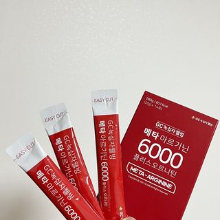 메타아르기닌 GC녹십자웰빙 메타 아르기닌 6000 플러스 오르니틴 — 4점을 준 리뷰어가 2022년 6월 올린 사용 사진