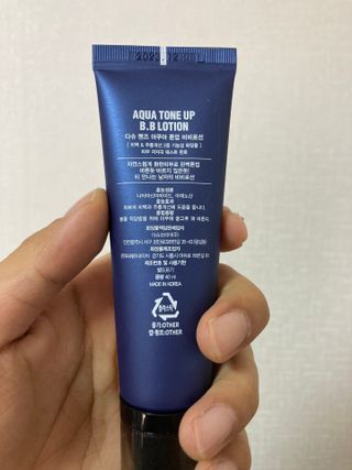 다슈코리아 다슈 맨즈 톤 업 비비로션 40ml — 5점을 준 리뷰어가 2021년 4월 올린 사용 사진