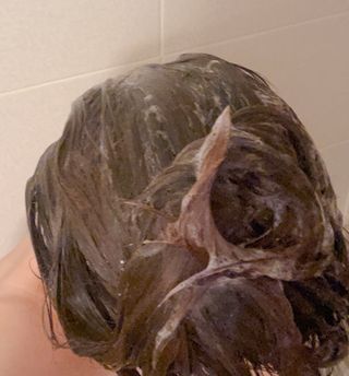 닥터시드 페퍼민트 앤 레몬 비건 비듬케어 쿨 탈모 샴푸 (1000ml) — 4.5점을 준 리뷰어가 2023년 7월 올린 사용 사진