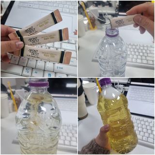 몽베스트 위드더 블랜딩 하우스 _복숭아 그린티 — 5점을 준 리뷰어가 2023년 1월 올린 사용 사진