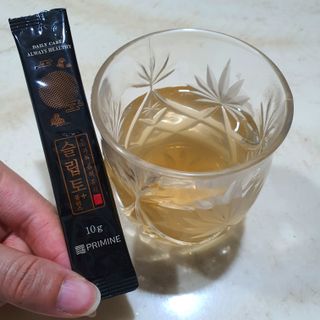 프리마인 자체 기업부설 연구소에서 찾아낸 건강한 수면의 비밀.  슬립토 플러스 30포 — 5점을 준 리뷰어가 2022년 2월 올린 사용 사진