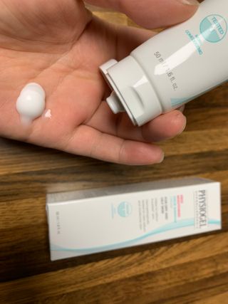 피지오겔 레드수딩 시카밸런스 크림 50ml — 5점을 준 리뷰어가 2022년 4월 올린 사용 사진