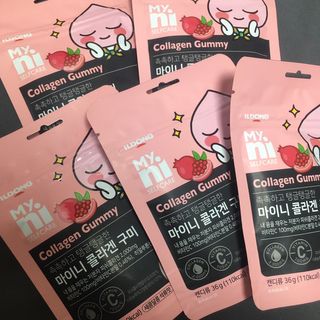 일동제약 마이니 마이니 늘씬날씬 콜라겐 세트 — 5점을 준 리뷰어가 2021년 2월 올린 사용 사진