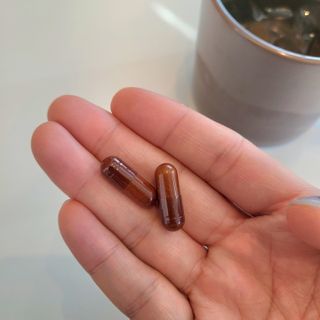 프리마인 홍삼의 강력한 에너지, 이제는 흡수율을 높인 최첨단 캡슐로 간편하게 초고속 충전하세요. — 5점을 준 리뷰어가 2022년 12월 올린 사용 사진