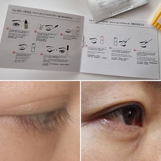 피비에스코리아 [오마이셀프] 셀프 속눈썹펌 키트 뷰러펌 파마 세트 — 5점을 준 리뷰어가 2021년 11월 올린 사용 사진