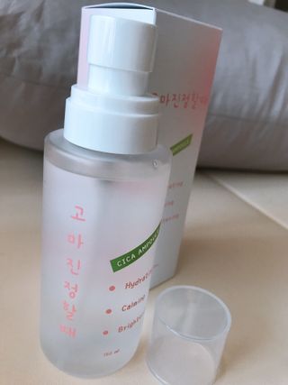 [시카앰플] 묘오한 고마진정할때 진정 스프레이 앰플 150ml — 5점을 준 리뷰어가 2021년 3월 올린 사용 사진