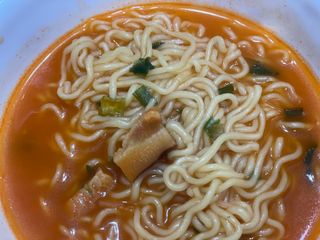 [풀무원] 자연은맛있다 정면, 백면, 홍면  세트 — 3점을 준 리뷰어가 2021년 4월 올린 사용 사진