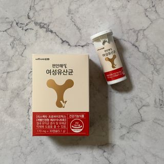 메이준뉴트리 메이준쎌 편안해질 여성유산균 — 5점을 준 리뷰어가 2021년 3월 올린 사용 사진