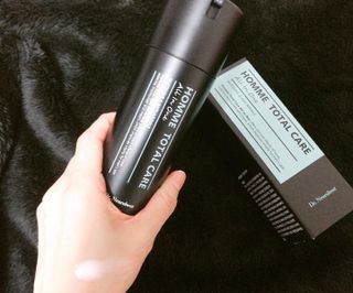 Dr.느루벗 느루벗 옴므 토탈 케어 올인원 118ml 남자 남성 스킨 로션 에센스 크림 화장품 — 5점을 준 리뷰어가 2021년 5월 올린 사용 사진