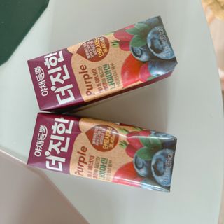 [롯데칠성] 야채듬뿍 더'진한 [롯데칠성] 야채는 이제 COLORFULL! 야채듬뿍  더 진한 레드 4개 +퍼플 4개 (총 8개) — 5점을 준 리뷰어가 2023년 6월 올린 사용 사진