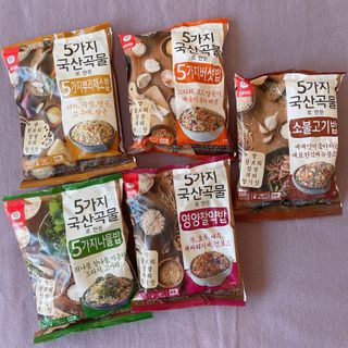 천일식품 5가지 국산 곡물로 만든 5가지 나물밥 — 5점을 준 리뷰어가 2021년 5월 올린 사용 사진