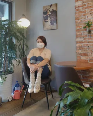 케이퓨리 KF80 덴탈 귀편한 숨쉬기편한 마스크 50매 — 5점을 준 리뷰어가 2022년 9월 올린 사용 사진