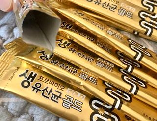 서울약사신협_프로바이오생유산균골드_2.5x120포 — 5점을 준 리뷰어가 2021년 6월 올린 사용 사진