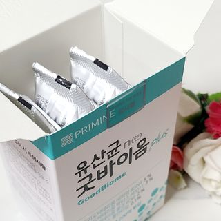 프리마인 유산균 국가지정연구소 선정, 살아있는 생유산균 200억 마리의 힘. 유산균n굿바이옴플러스 — 5점을 준 리뷰어가 2021년 10월 올린 사용 사진