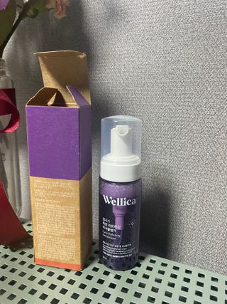 웰리카_V CARE 웰리카 락토 리프레싱 이너클렌저 50ml — 5점을 준 리뷰어가 2021년 3월 올린 사용 사진