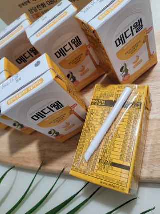 메디웰 페디아드링크 미니 바나나맛 — 5점을 준 리뷰어가 2022년 8월 올린 사용 사진