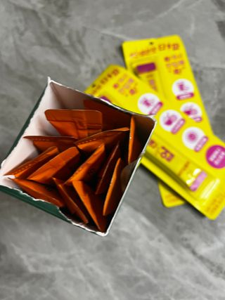 아임오 모로오렌지 콜라겐 1box (14포) — 4점을 준 리뷰어가 2023년 2월 올린 사용 사진