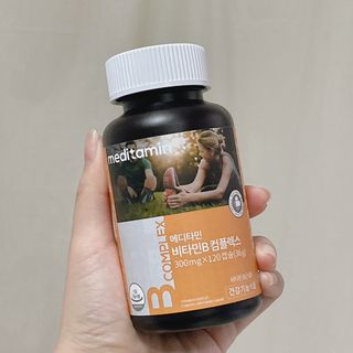 메디타민 비타민B 컴플렉스 — 5점을 준 리뷰어가 2021년 10월 올린 사용 사진