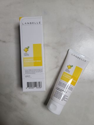 랑벨 비타 에너지 잡티 크림 75ml (피부 속 기미완화크림) — 5점을 준 리뷰어가 2022년 5월 올린 사용 사진