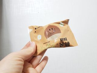 롯데제과 쁘띠몽쉘 마롱몽블랑 — 5점을 준 리뷰어가 2021년 10월 올린 사용 사진