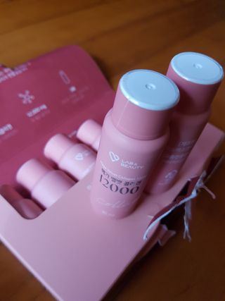 랩앤뷰티 메가 벨벳 콜라겐 12000 — 5점을 준 리뷰어가 2021년 5월 올린 사용 사진