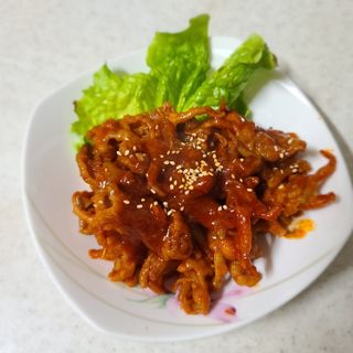 불타 호랑이 닭발 250g — 3점을 준 리뷰어가 2021년 7월 올린 사용 사진
