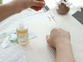 로자펠로 시카 앰플 50ml EGF 재생 미백 비타민 — 5점을 준 리뷰어가 2021년 2월 올린 사용 사진