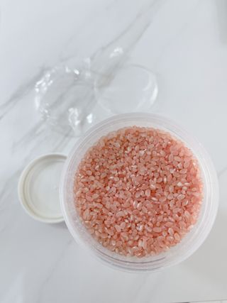 하나로라이스 기능성쌀 5종 1kg  환경을 생각한 다회용 용기 사용 — 5점을 준 리뷰어가 2022년 1월 올린 사용 사진