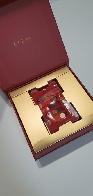 프리마인 귀족의 콜라겐, 92배 흡수율. 럭셔리 프리미엄 셀라브 콜라겐필름 30매 — 3점을 준 리뷰어가 2022년 8월 올린 사용 사진