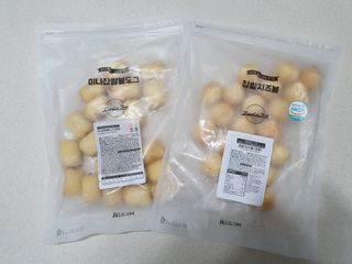 Dog&Ball 독앤볼 [Dog&Ball] 미니찹쌀볼도그 찹쌀치즈볼 — 5점을 준 리뷰어가 2021년 9월 올린 사용 사진