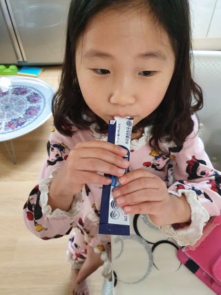 키즈텐플러스 연세 키즈텐 플러스 1개월 — 5점을 준 리뷰어가 2021년 2월 올린 사용 사진
