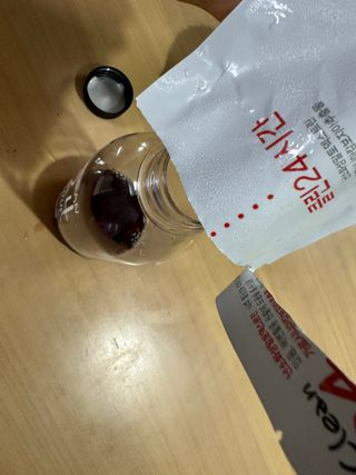 클린24시간 1BOX(5포) + 전용보틀(500ml) — 5점을 준 리뷰어가 2023년 7월 올린 사용 사진