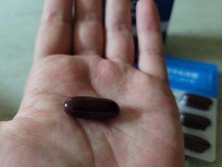뉴트리션팩토리 비타프렙 오큐슈프림 루테인 오메가3 1050mg — 5점을 준 리뷰어가 2021년 6월 올린 사용 사진