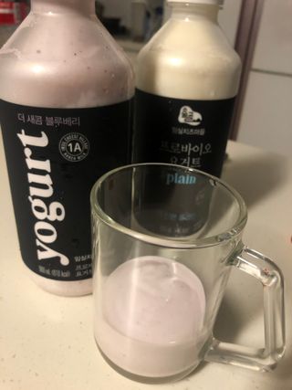 숲골 임실치즈마을 프로바이오 요거트 900ml — 5점을 준 리뷰어가 2021년 8월 올린 사용 사진