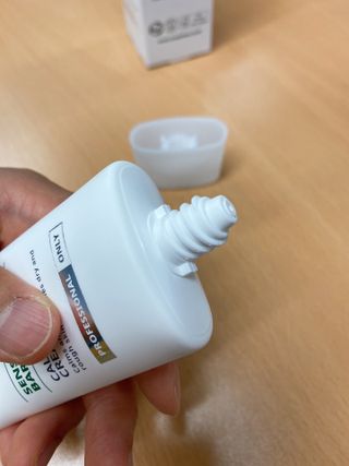 이지듀 RX 센시티브 베리어 카밍크림 — 4.5점을 준 리뷰어가 2021년 6월 올린 사용 사진