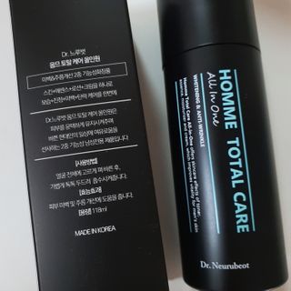 Dr.느루벗 느루벗 옴므 토탈 케어 올인원 118ml 남자 남성 스킨 로션 에센스 크림 화장품 — 5점을 준 리뷰어가 2021년 3월 올린 사용 사진
