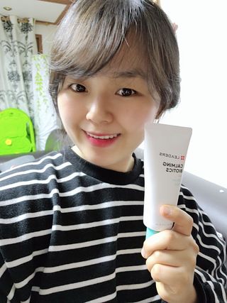 리더스코스메틱 리더스 카밍 바이오틱스 크림 마스크 — 5점을 준 리뷰어가 2021년 3월 올린 사용 사진