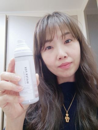 가치 WATERFOX(워터폭스)-엑토인 시카-비옴 하이 워터 크림 (100ml) — 5점을 준 리뷰어가 2023년 3월 올린 사용 사진