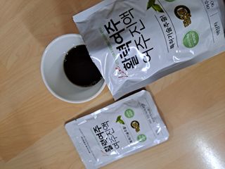 참유원 특허제조 활력 여주진액 여주즙 50포 — 5점을 준 리뷰어가 2022년 3월 올린 사용 사진