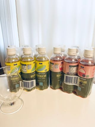 더그레잇티 콤부차 [매일유업] 더그레잇티 44kcal 콤부차 300ml *12개입 (오리지널 6개+베리리치 6개) — 5점을 준 리뷰어가 2023년 8월 올린 사용 사진