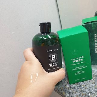 블랙페블 남성청결제 올인원 바디워시 클린 웨이브 — 5점을 준 리뷰어가 2021년 5월 올린 사용 사진