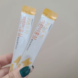 [이뮤니티플러스]우리아이 면역오키, 건강오키 _ 키즈오키 어린이홍삼 10포 1box — 5점을 준 리뷰어가 2022년 2월 올린 사용 사진