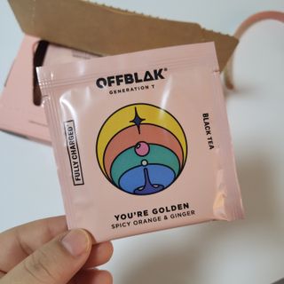 [오프블랙] 아침을 상큼하게 시작하는 에너지티! 유아골든 블렌딩홍차 12T — 5점을 준 리뷰어가 2021년 12월 올린 사용 사진