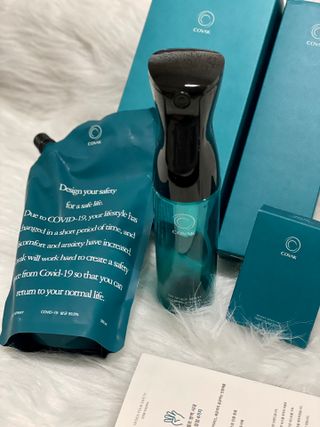 코박 스프레이 살균수  500ml 세트 — 5점을 준 리뷰어가 2022년 6월 올린 사용 사진