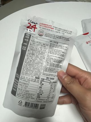 클린24시간 1BOX(5포) + 전용보틀(500ml) — 5점을 준 리뷰어가 2023년 6월 올린 사용 사진