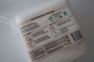 디어엘로디 프리미엄 유기농 베이비 솜티슈 40매 3 + 1 PACK — 5점을 준 리뷰어가 2021년 3월 올린 사용 사진