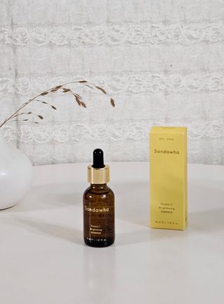 스킨큐어 산다화 비타민c 화이트닝 에센스 30ml — 5점을 준 리뷰어가 2023년 12월 올린 사용 사진