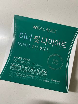 하나마이 이너핏 다이어트 30g x 14포 올인원 체중조절용 쉐이크 / 프락토올리고당+스피루리나 함유 피부탄력 까지~ — 5점을 준 리뷰어가 2023년 3월 올린 사용 사진