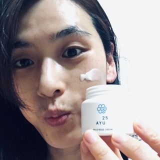 AYU25[아유트웬티파이브]다마스크로즈워터 베이스 천연 수분 촉촉 크림 — 4.5점을 준 리뷰어가 2021년 3월 올린 사용 사진