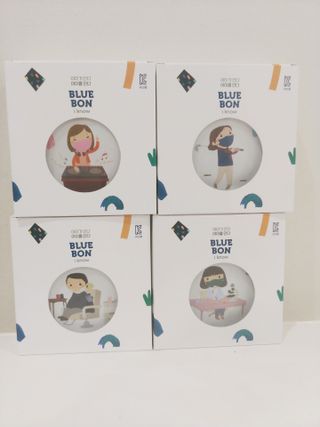 [블루 본 아이노우] 유아용 컬러마스크 40 PCS SET 2중 택 1 — 5점을 준 리뷰어가 2021년 5월 올린 사용 사진